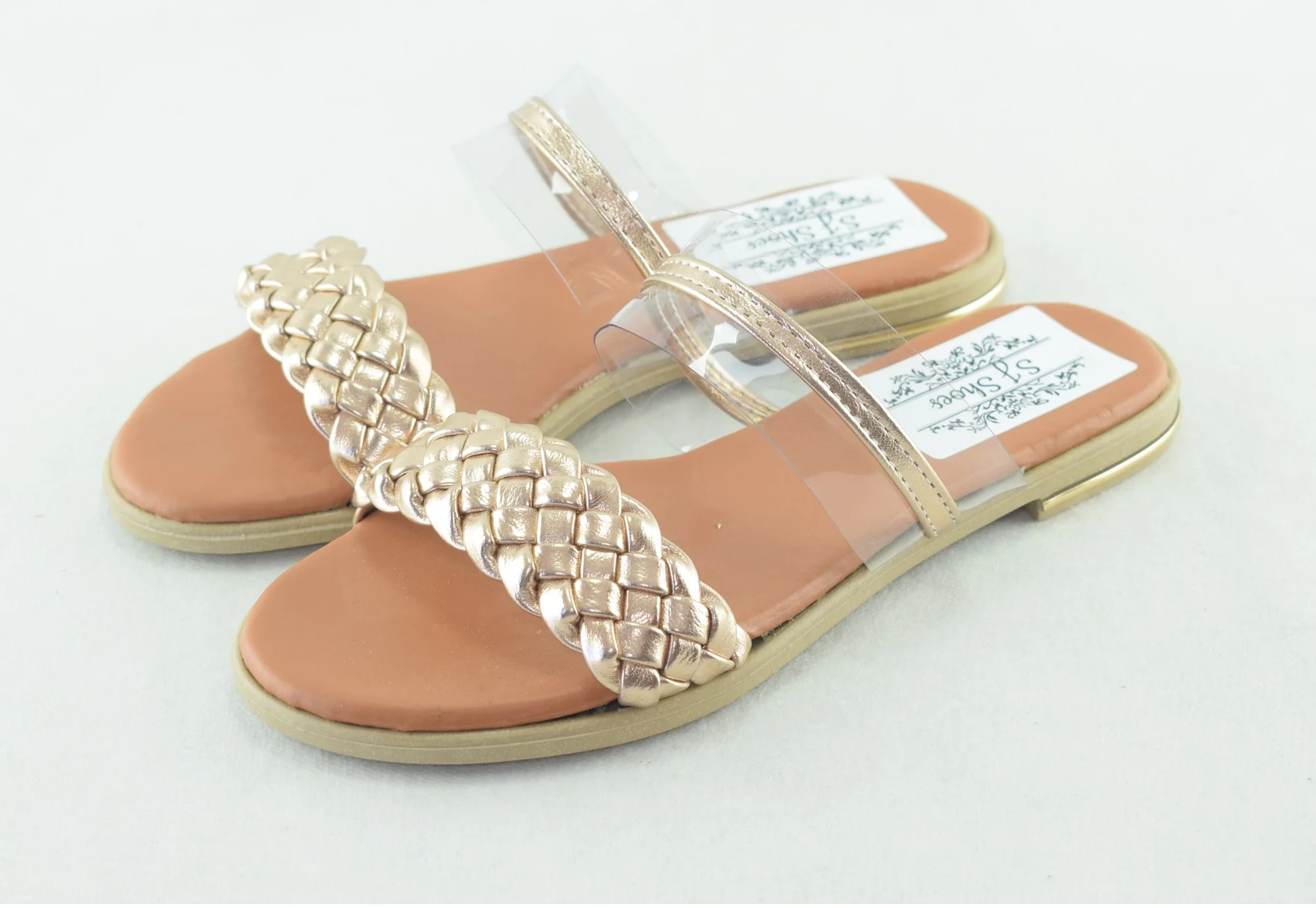 701-Sandale femme  Bronze Tendance 2023-2024
