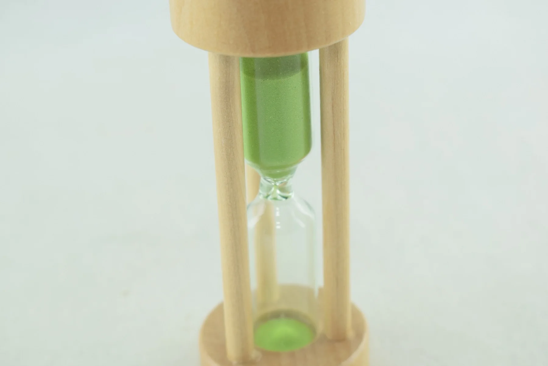 646VE - Sablier en Verre Horloge 10 Minutes -  Créatif pour décoration - Vert