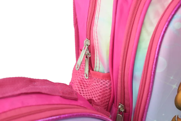 840 - Cartable scolaire à roulette 3 pièces SOFIA