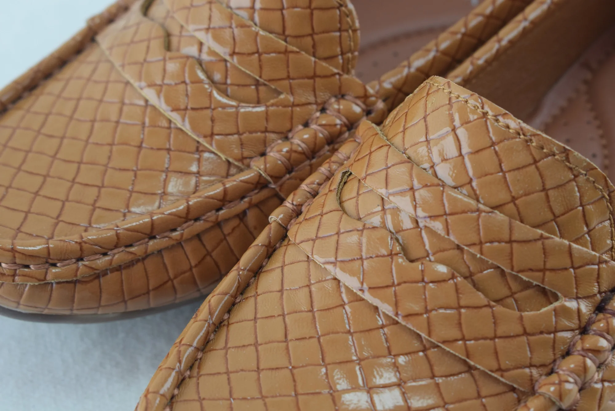 806 - Mocassins pour femme tendance 2023 - 2024  Marron