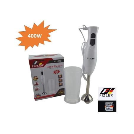 FIZLER Mixeur plongeant inox 400W - hand blender