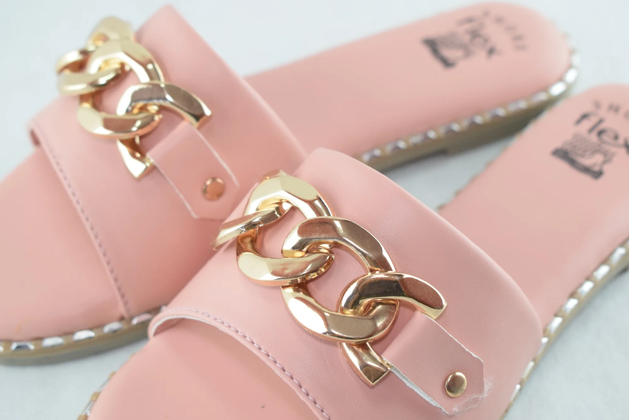 439 - Sandale femme Chic- Rose