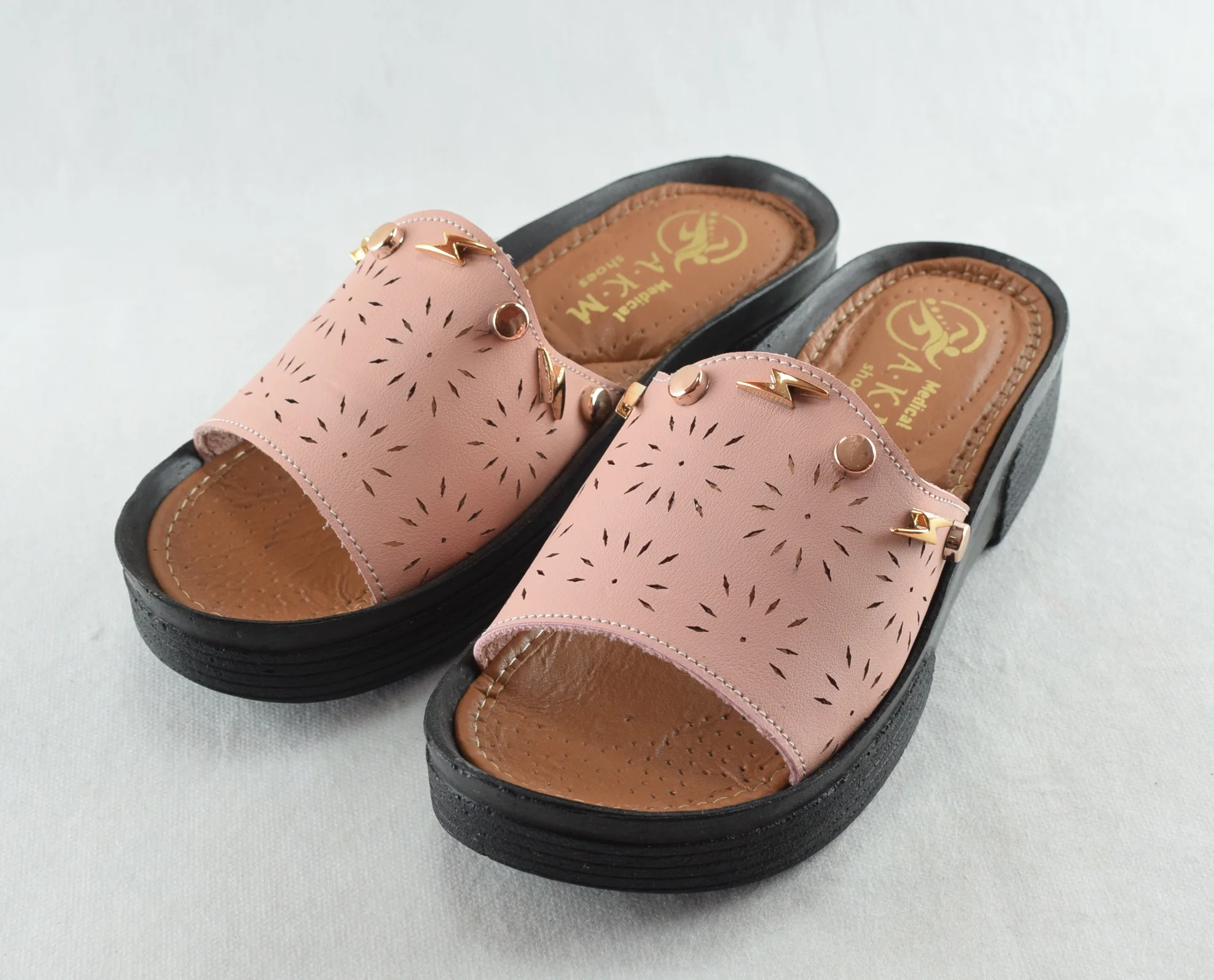 445-Sandale femme Chic Tendance 2023-2024 Rose