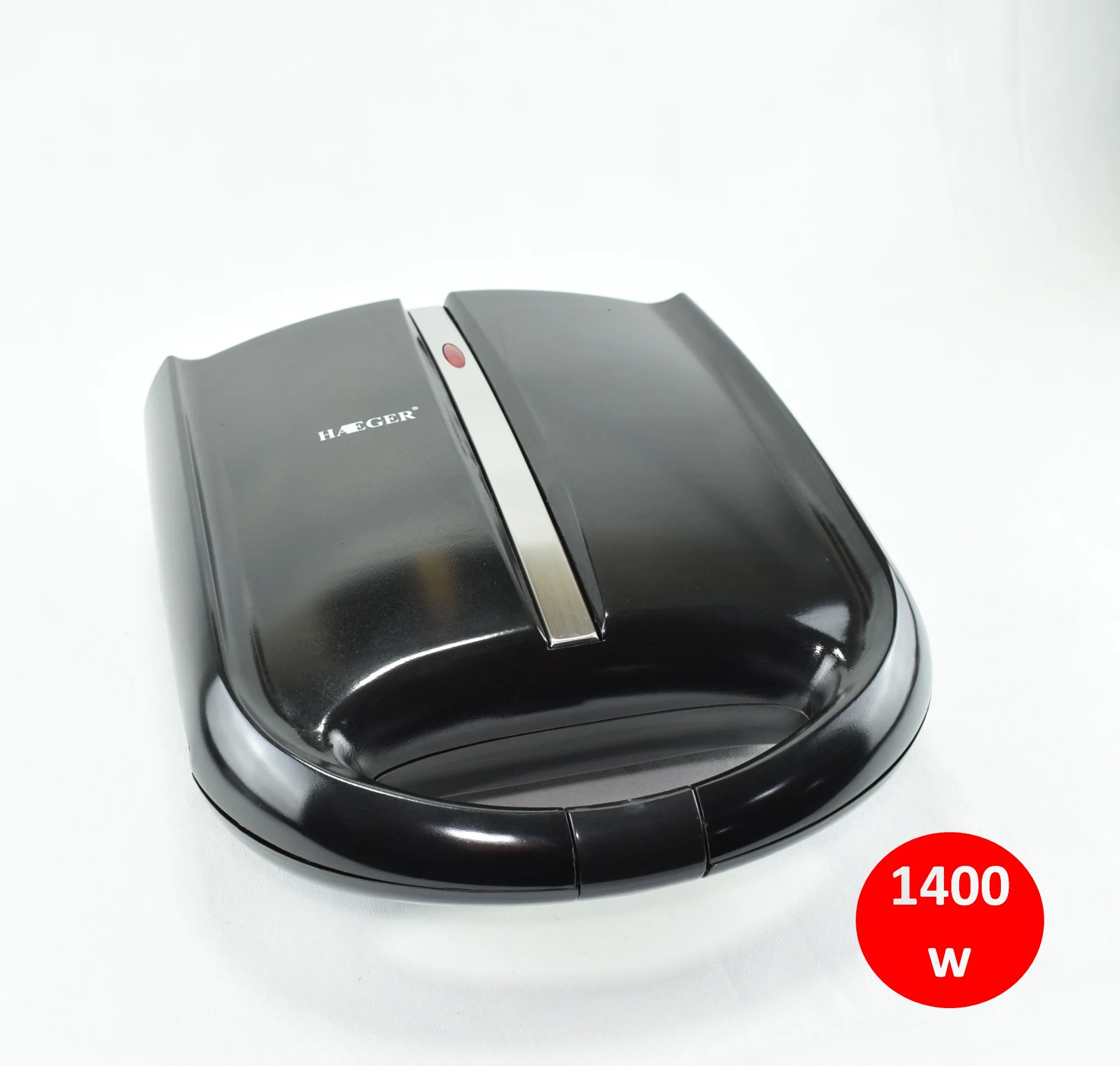 114 - Haeger Panini grill multifonction, appareil à sandwichs 1400W