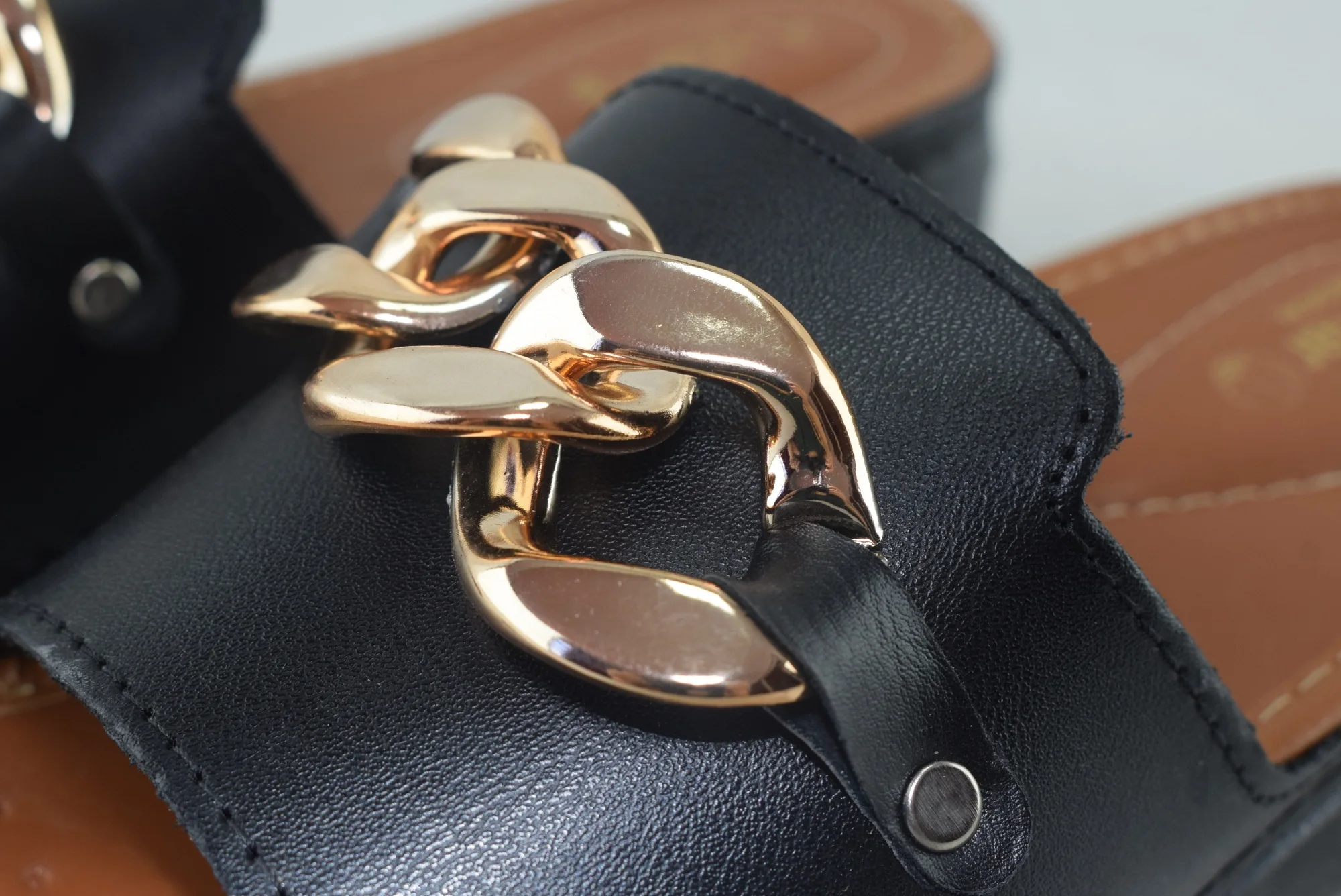 896-Sandales Femme, Tendance 2024-Noir