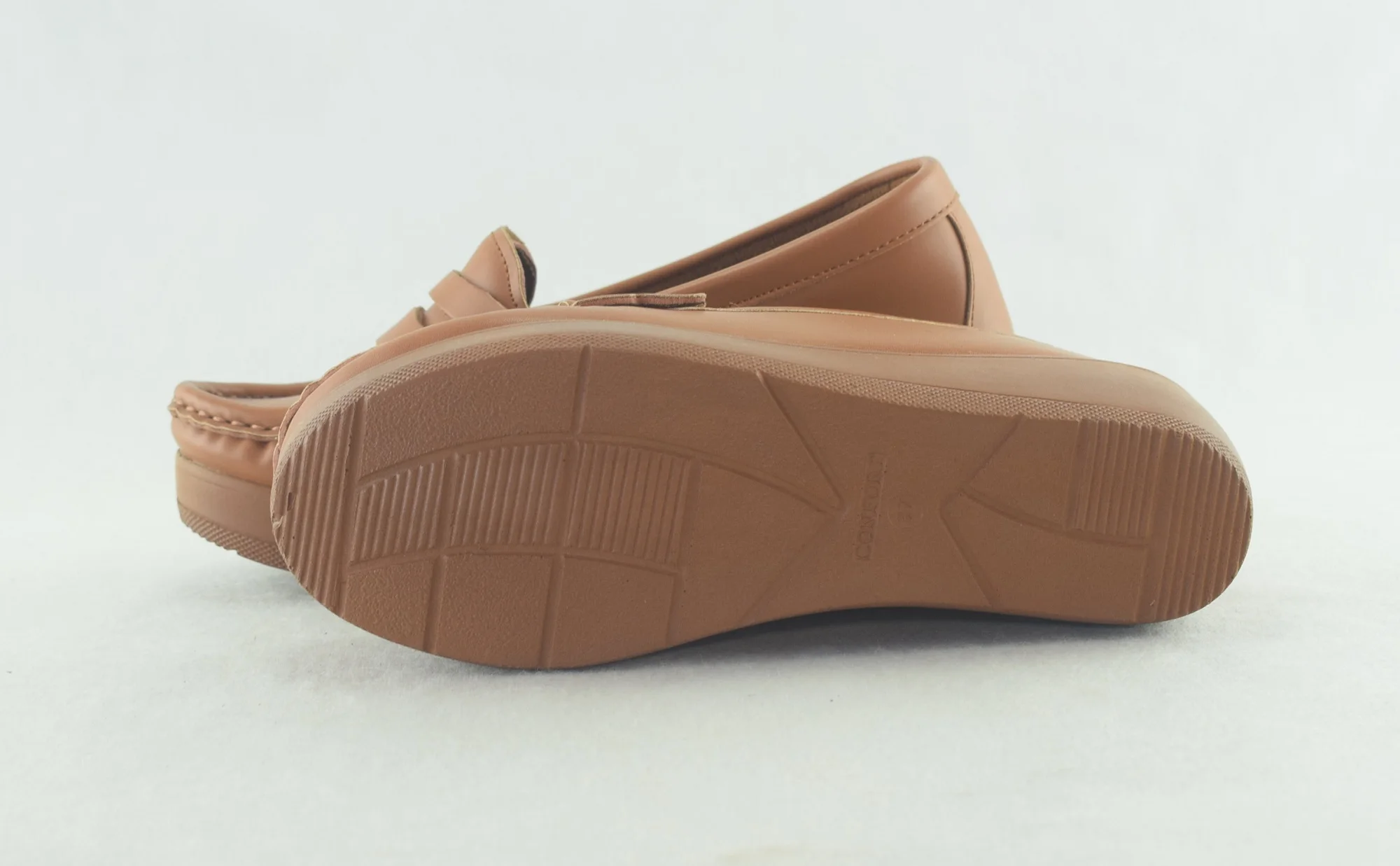 908 - Mocassins pour femme tendance 2024 - Marron