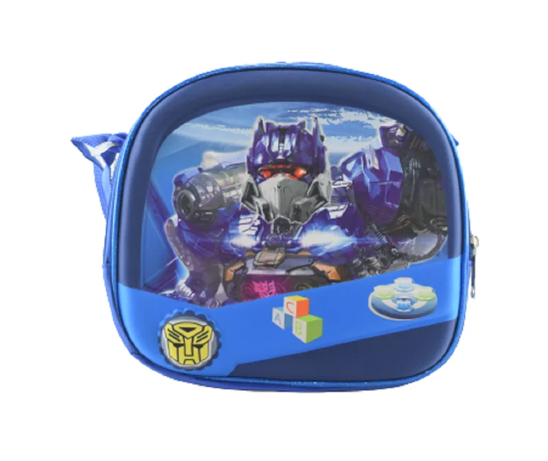 839 - Cartable scolaire à roulette 3 pièces Transformers