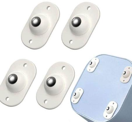 634 - Roulettes Pivotantes Auto-Adhésives
