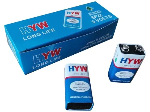 363 - 1 Pile 9V 6F22 long life - 6F22