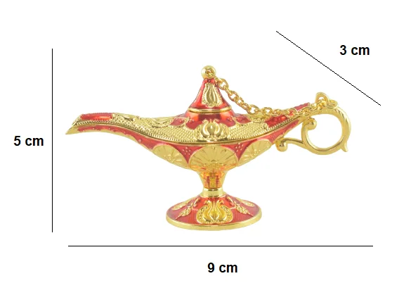 658 - Pack de 3 Lampes Aladin pour Décorations - Rouge