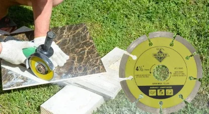 121 - Disque pour Meuleuse d’Angle 115 à tronçonner céramique, carrelage - disque Diamant