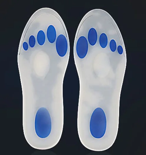 421S - Semelles de chaussures en Gel de Silicone médical, 2 pièces - S