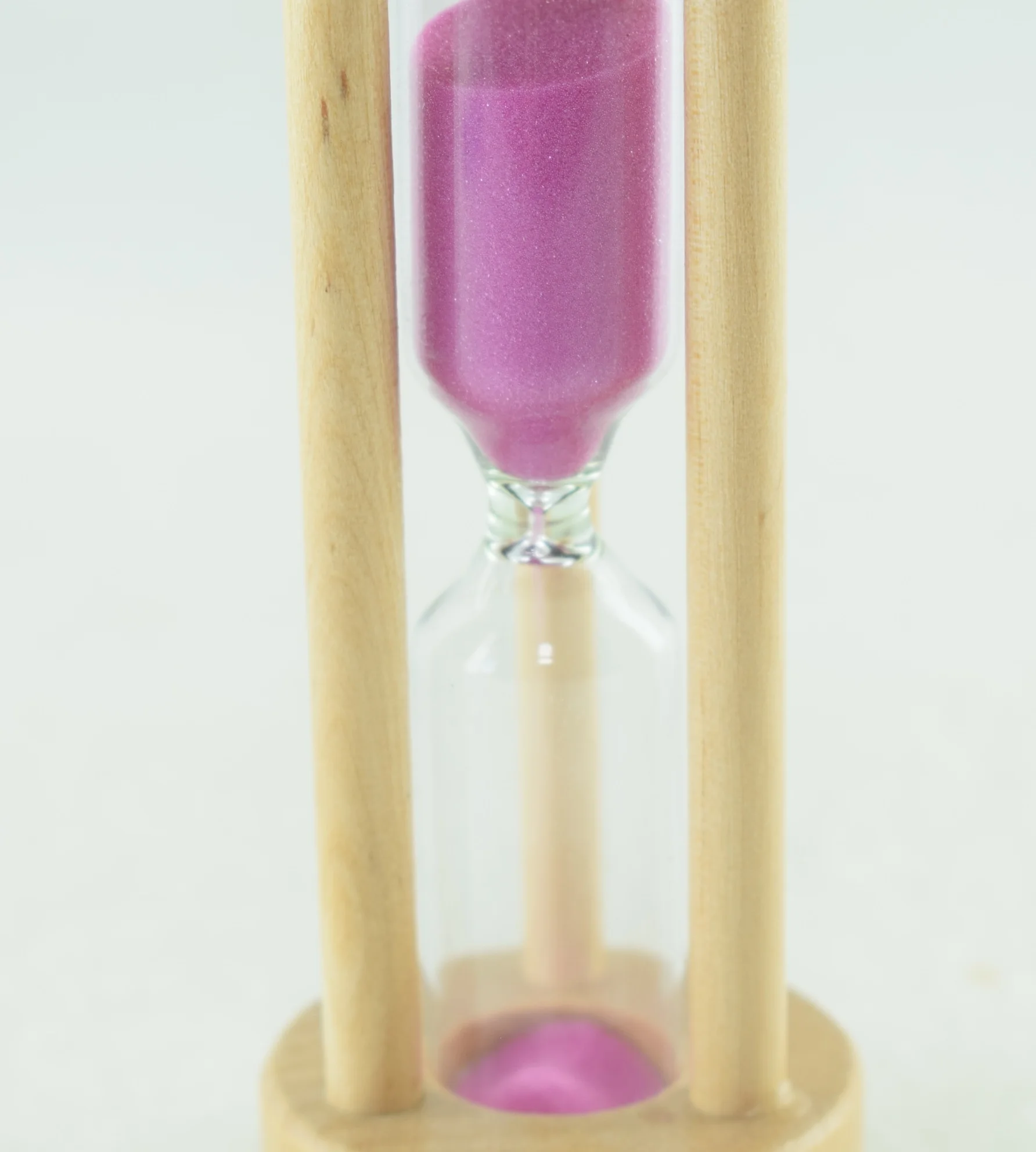 646RO - Sablier en Verre Horloge 10 Minutes -  Créatif pour décoration - Rose