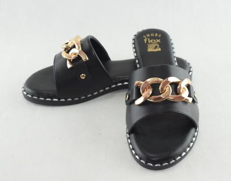 440 - Sandale femme Chic - Noir