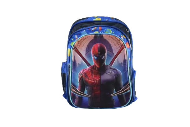 876 - Cartable scolaire à roulette 3 pièces SPIDER-MAN