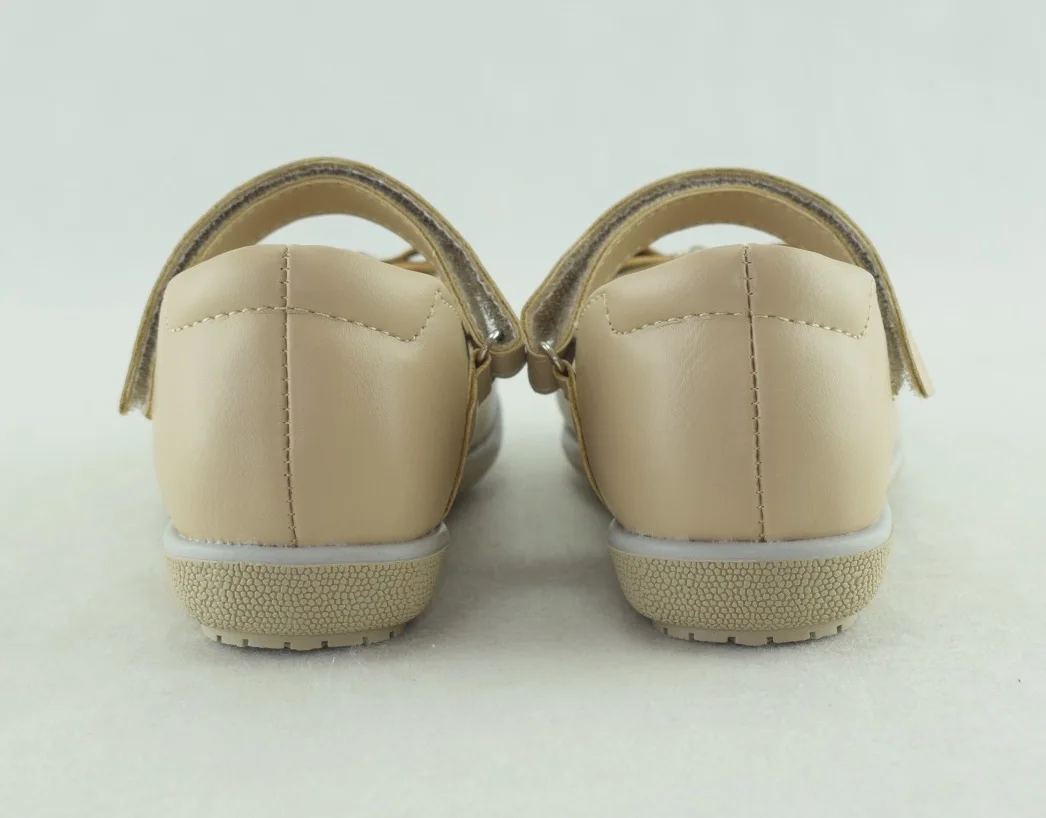 782-mocassin fille 2023-2024 noeud beige mat 27-30