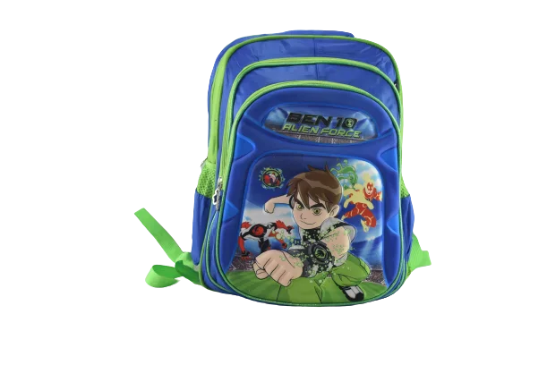 852 - Cartable scolaire à roulette 3 pièces BEN10