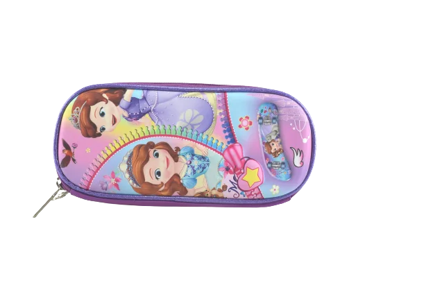 869 - Cartable scolaire à roulette 3 pièces Princess Sofia