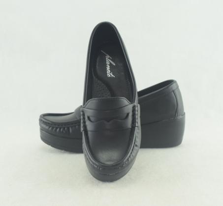 909 - Mocassins pour femme tendance 2024 - Noir