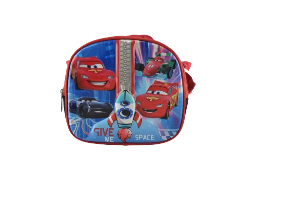 858 - Cartable scolaire à roulette 3 pièces CARS