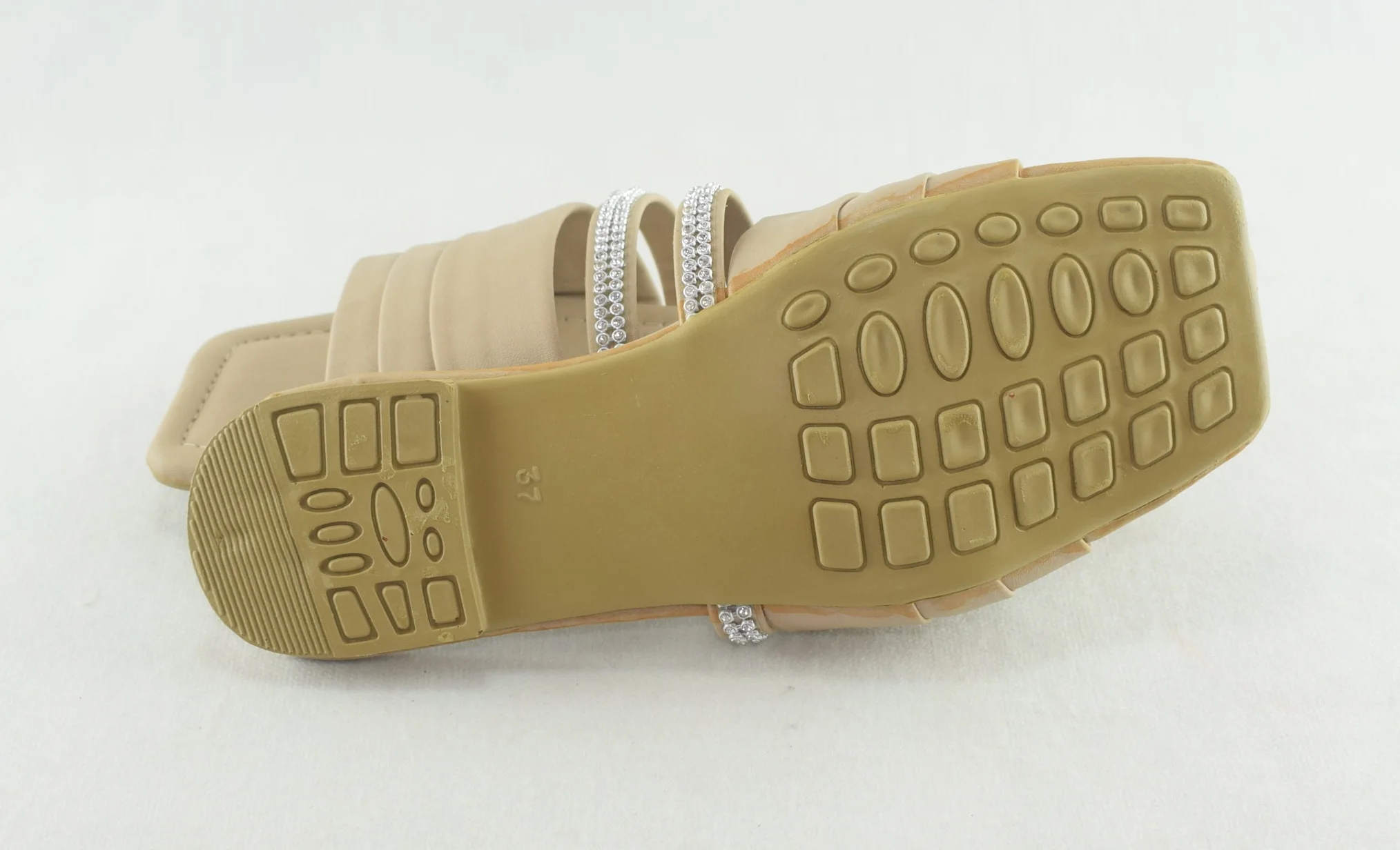 467 - Sandale femme élégante Beige Matte Tendance 2022