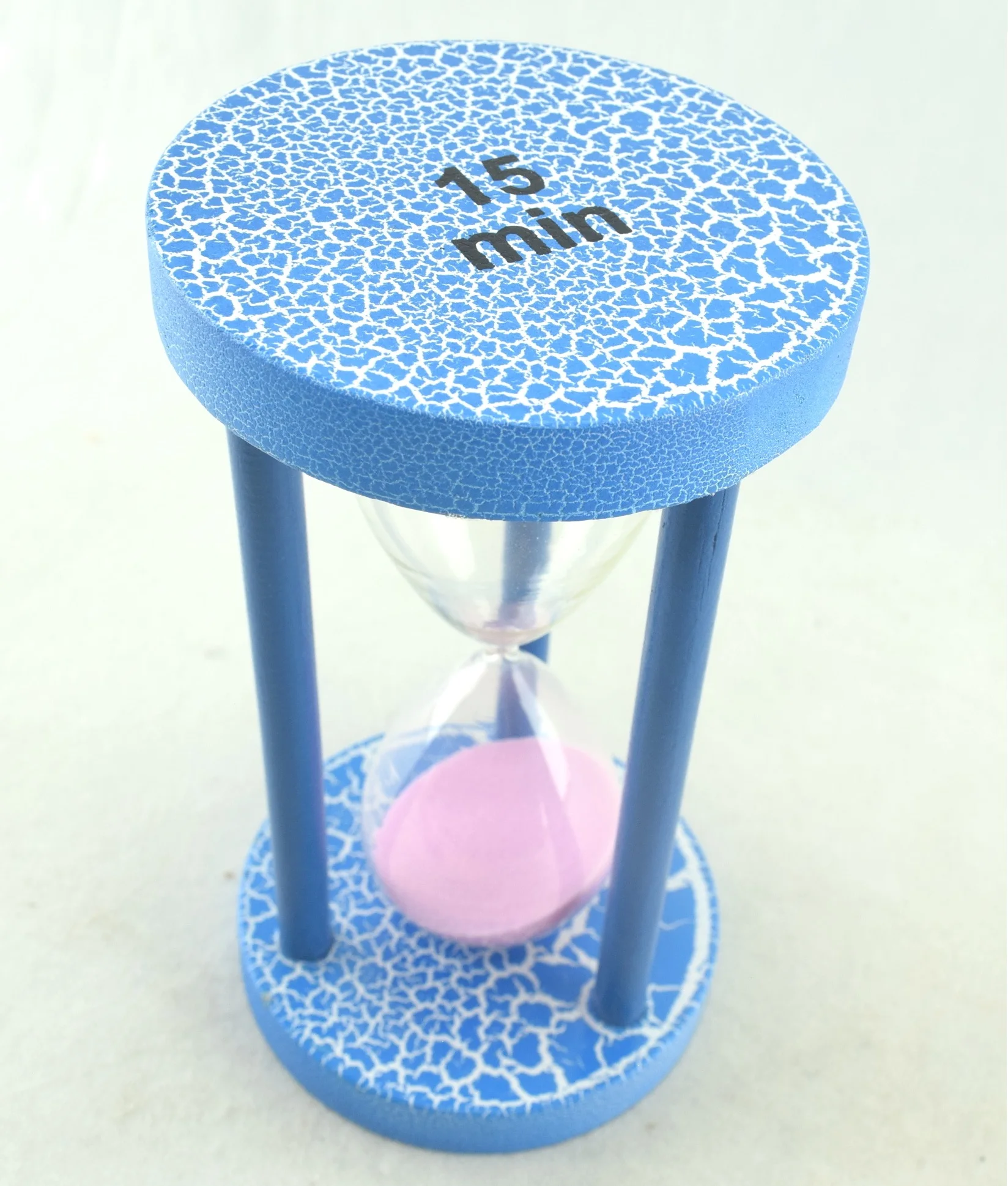 935 - Sablier rond 15 minutes, moderne et utile