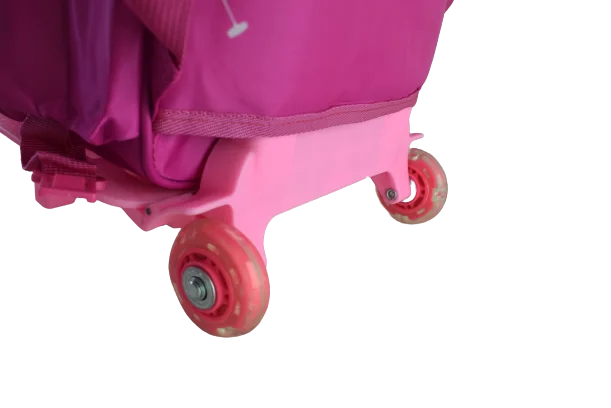 868 - Cartable scolaire à roulette 3 pièces Princess