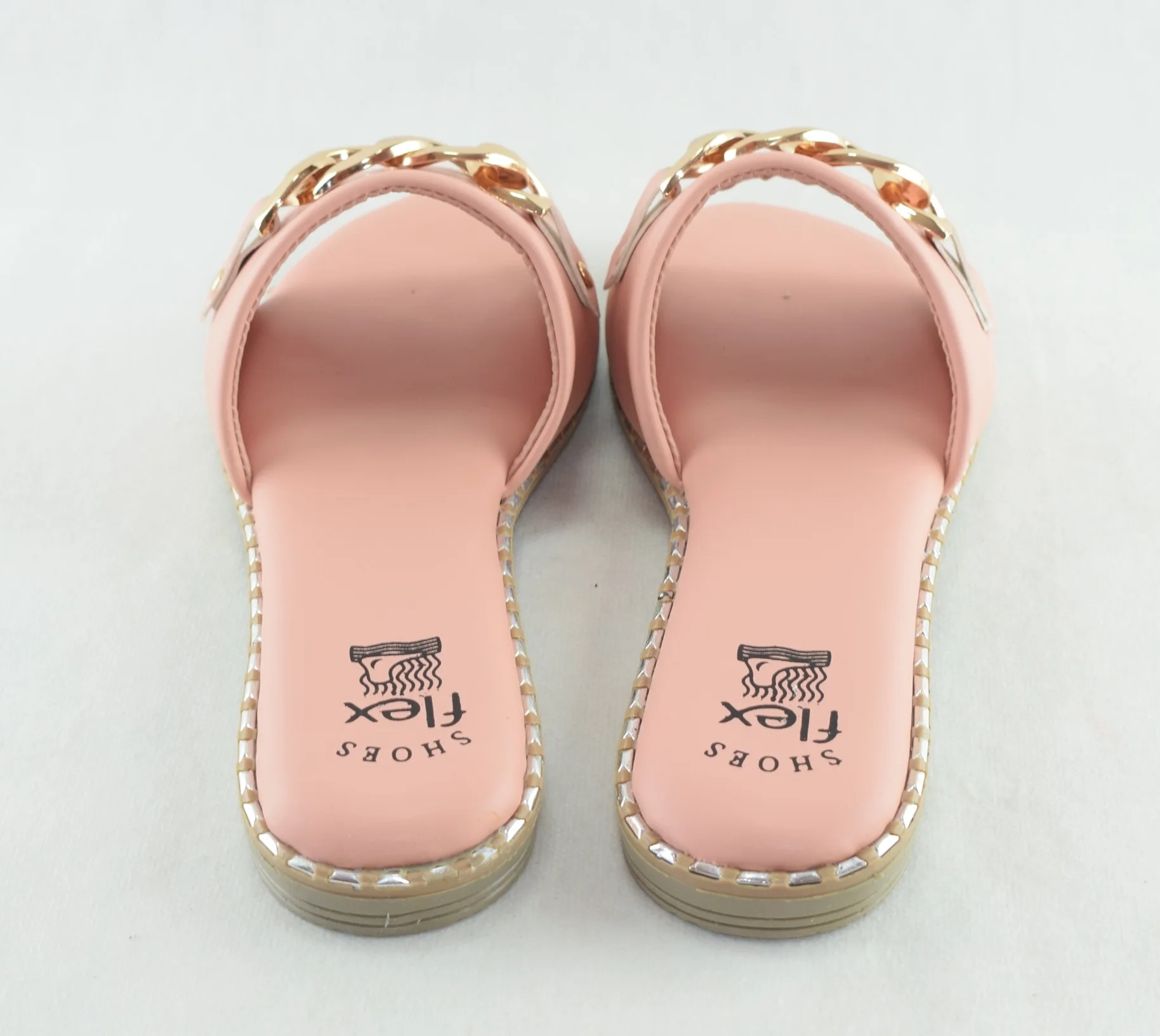 439 - Sandale femme Chic- Rose