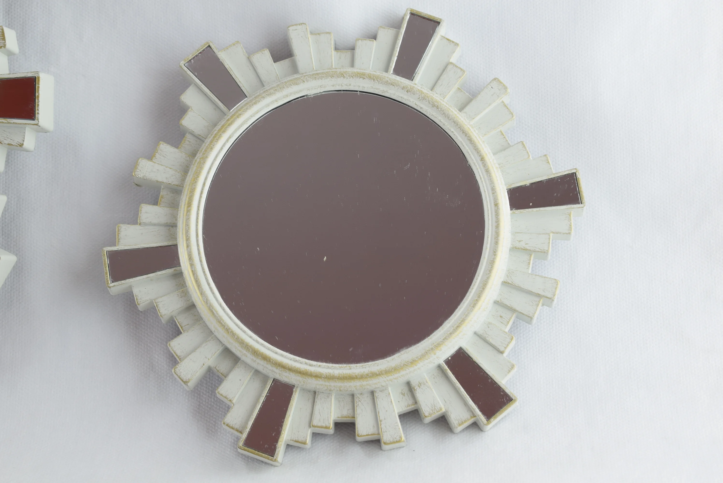 395 - Horloge et deux mirroir pour décoration