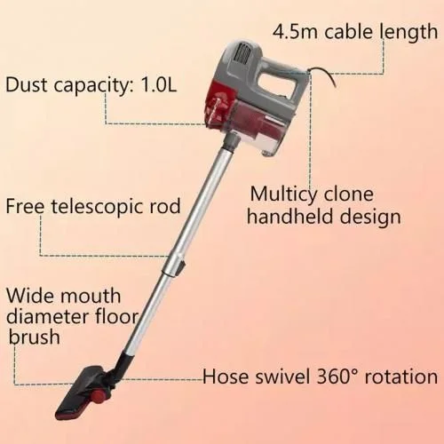 803 - Kraft line Aspirateur 3 en 1, portable avec câble 1200 W