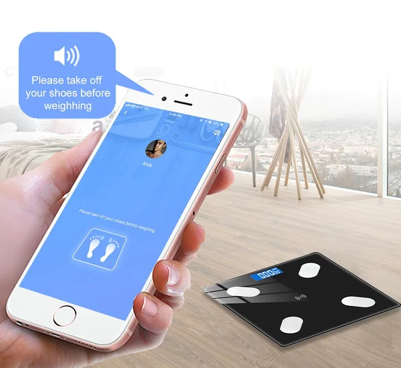 431 - Balance Pese Personne Impédancemètre Bluetooth Connectee - A1