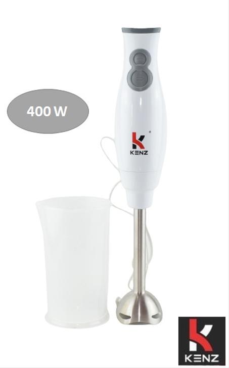 Mixeur plongeant inox 400W - hand blender - Gris