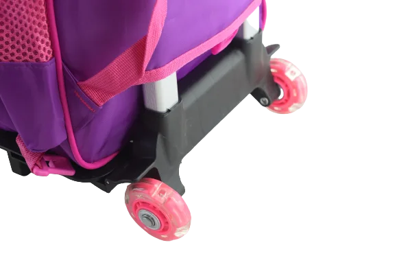 873 - Cartable scolaire à roulette 3 pièces Princess Sofia