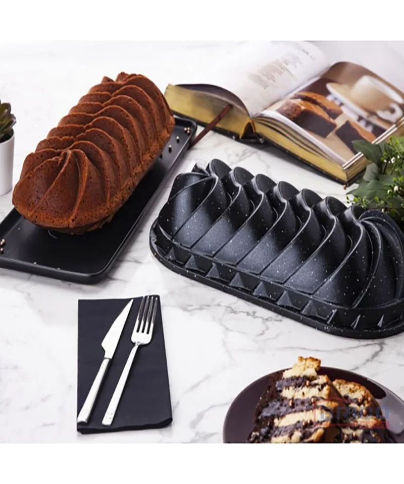 923 - Moule à cake en Granit Anti-adhérent - Noir