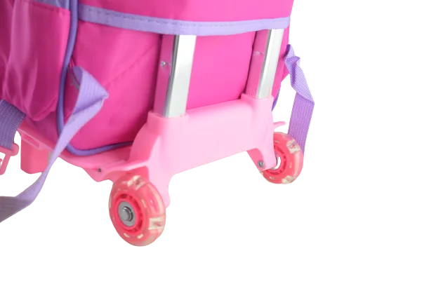 847 - Cartable scolaire à roulette 3 pièces Frozen / Elsa