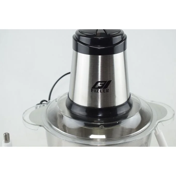 299 - FIZLER Hachoir Électrique Bol en INOX 3 L - 1000W