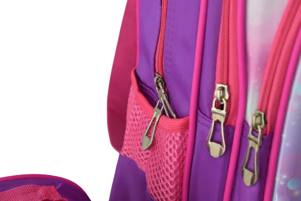 873 - Cartable scolaire à roulette 3 pièces Princess Sofia