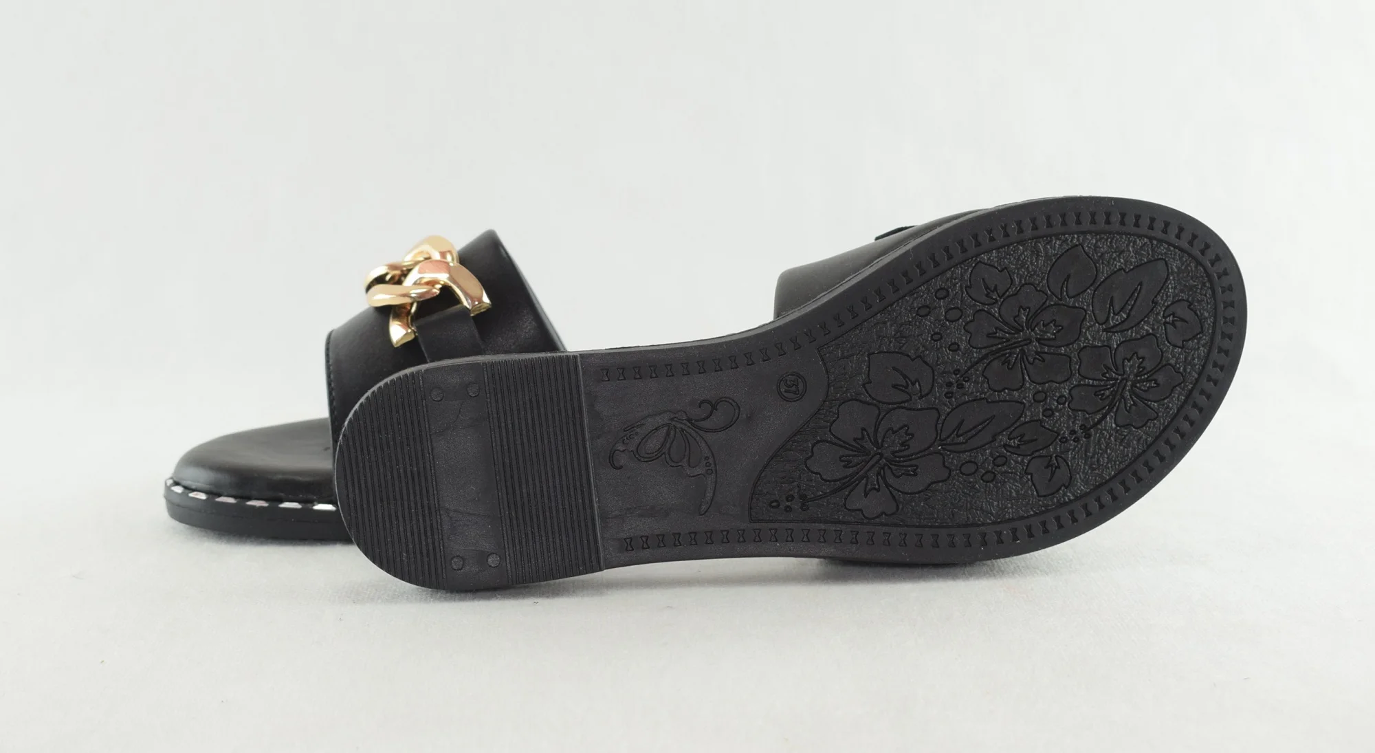 440 - Sandale femme Chic - Noir