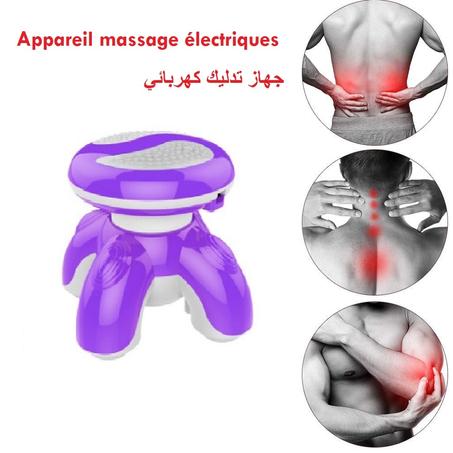 430VI - Appareil massage électriques vibrant, Mini masseur - Violet