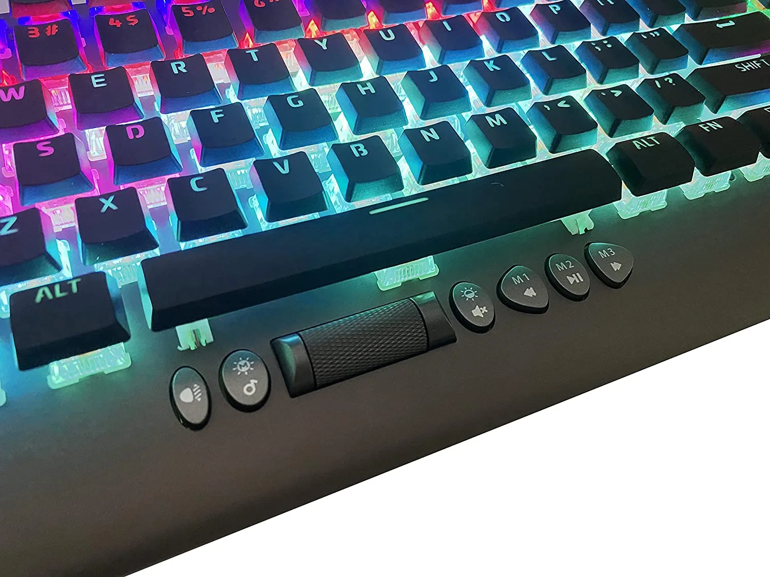 600 - Clavier de jeu mécanique filaire arc-en-ciel rétroéclairé Cherry MX Red Switchs - K3101FA