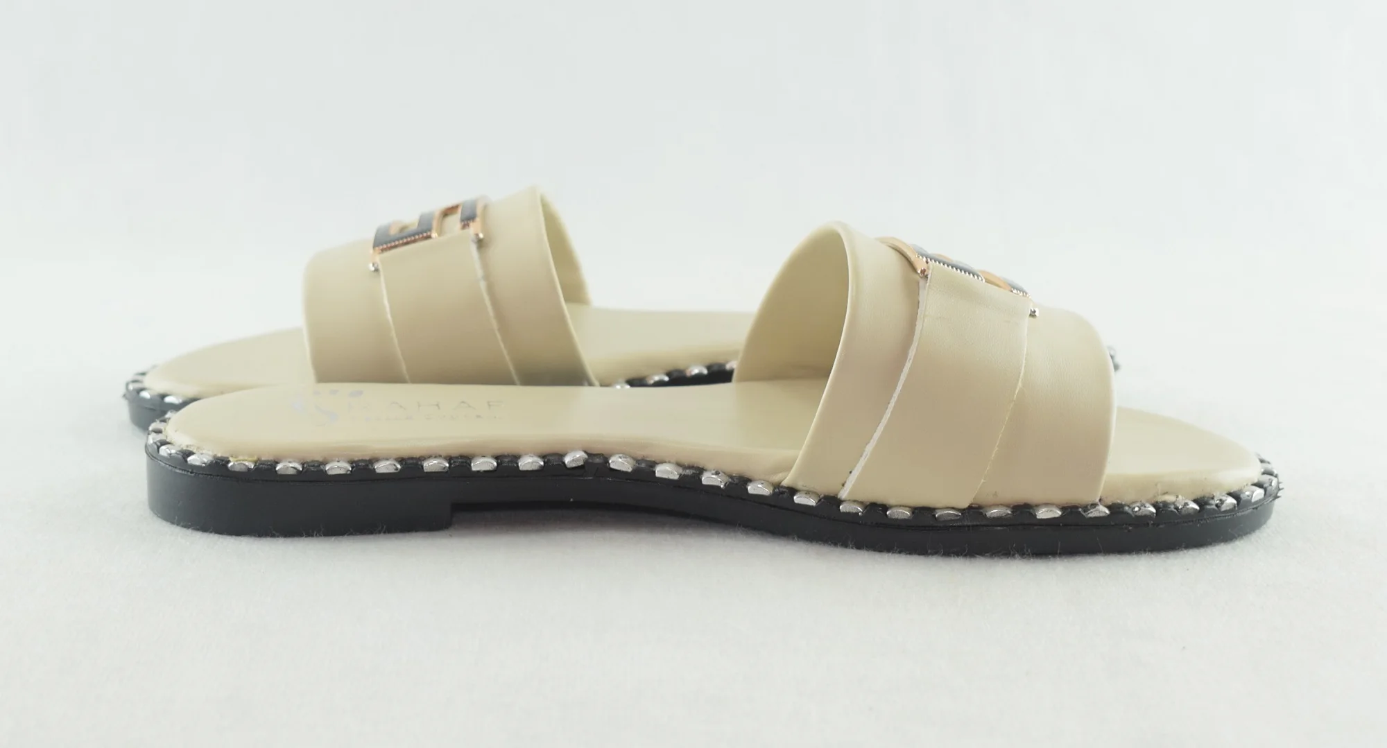 459 - Sandale femme Chic beige Tendance 2022