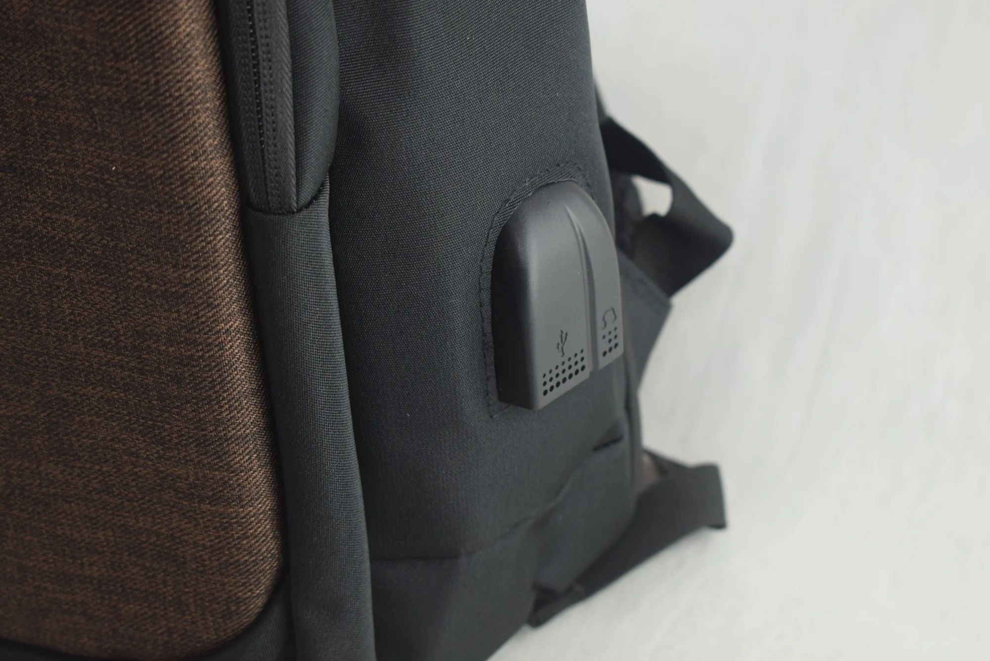 491 - Sac à dos pour ordinateur portable  - Marron