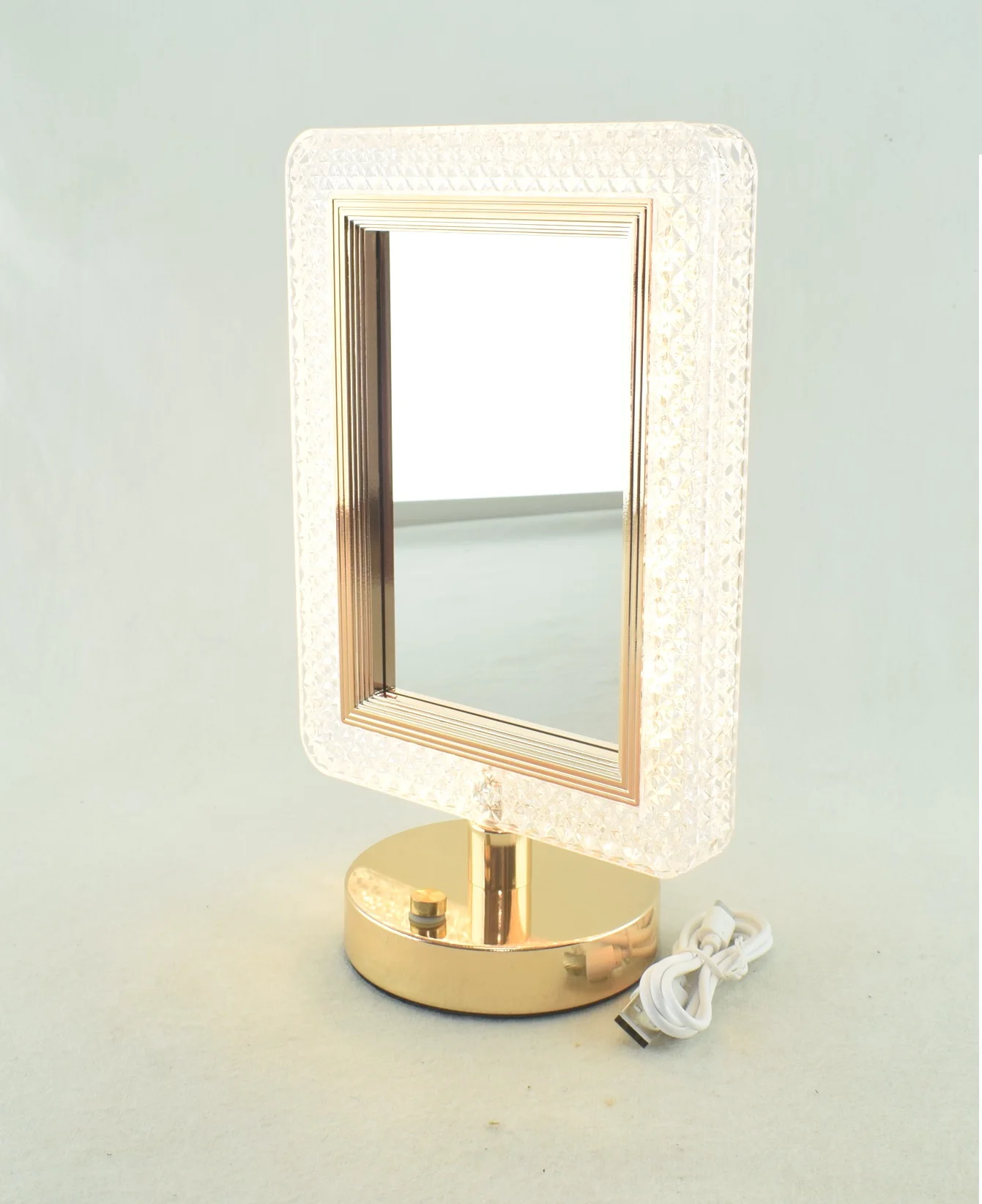 927-Miroir de courtoisie lumineux, élégant et romantique