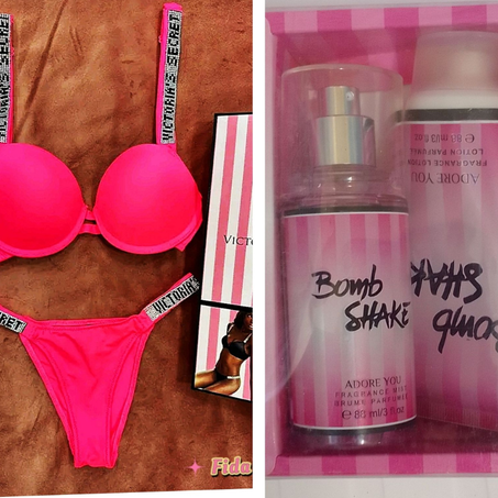 دوبياس Victoria Secret المستوردة من تركيا🇹🇷🤩+ ريحة وكريم هدية 🎉🎁