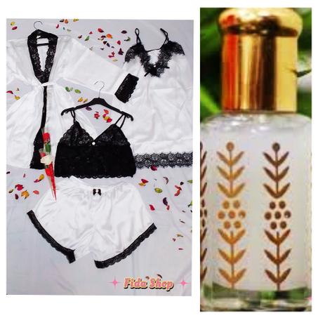 باك مكون من شوميز 4 قطع  + مسك الطهارة هدية🎁🔥