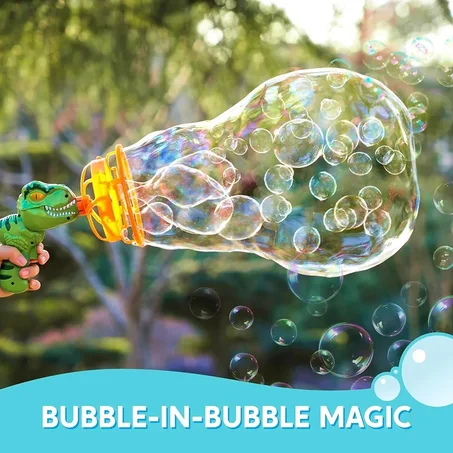 🦖 Pistolet à Bulles Électrique