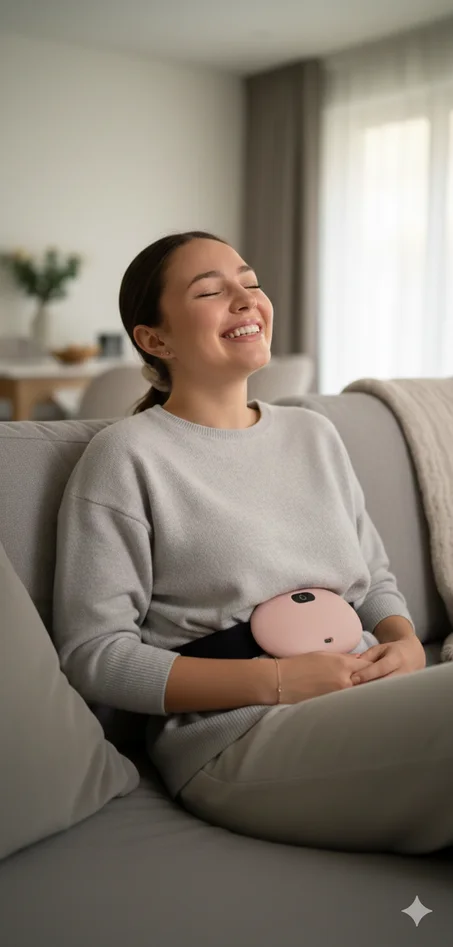 وسادة تدفئة قابلة للارتداء