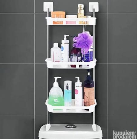 رف تخزين علوي للحمام