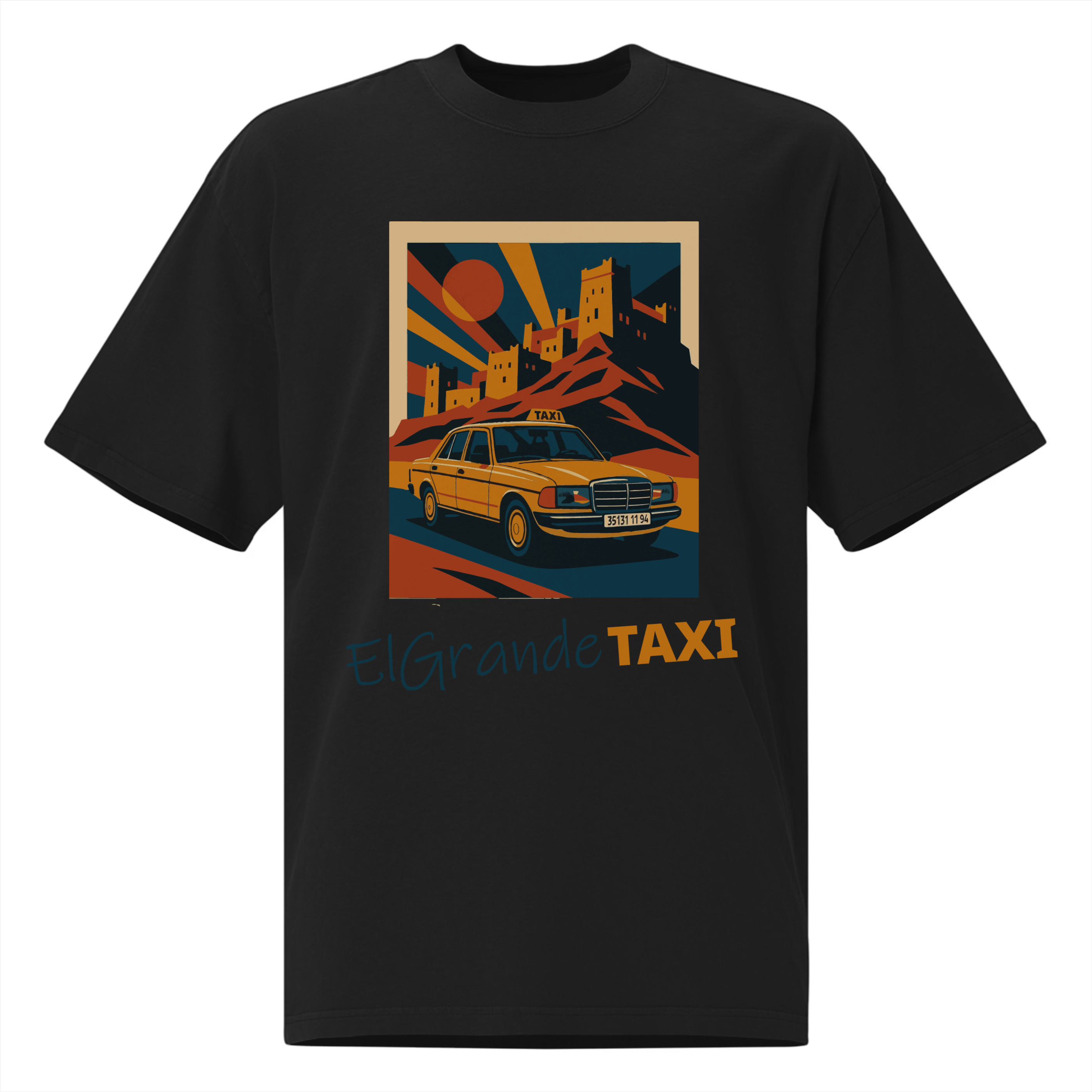 T SHIRT - OVERSIZE - ELGRAHND TAXI
