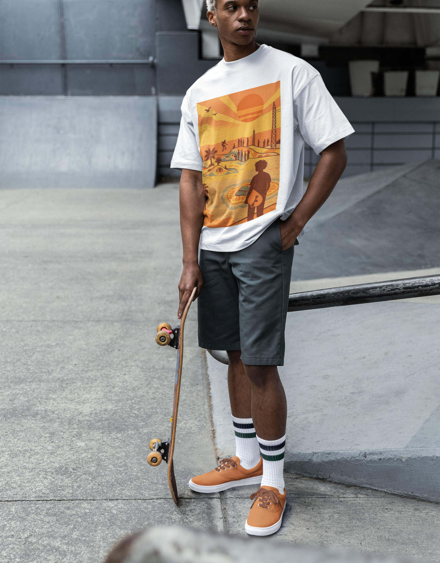 T SHIRT - OVERSIZE - TAGHAZOUT PARK